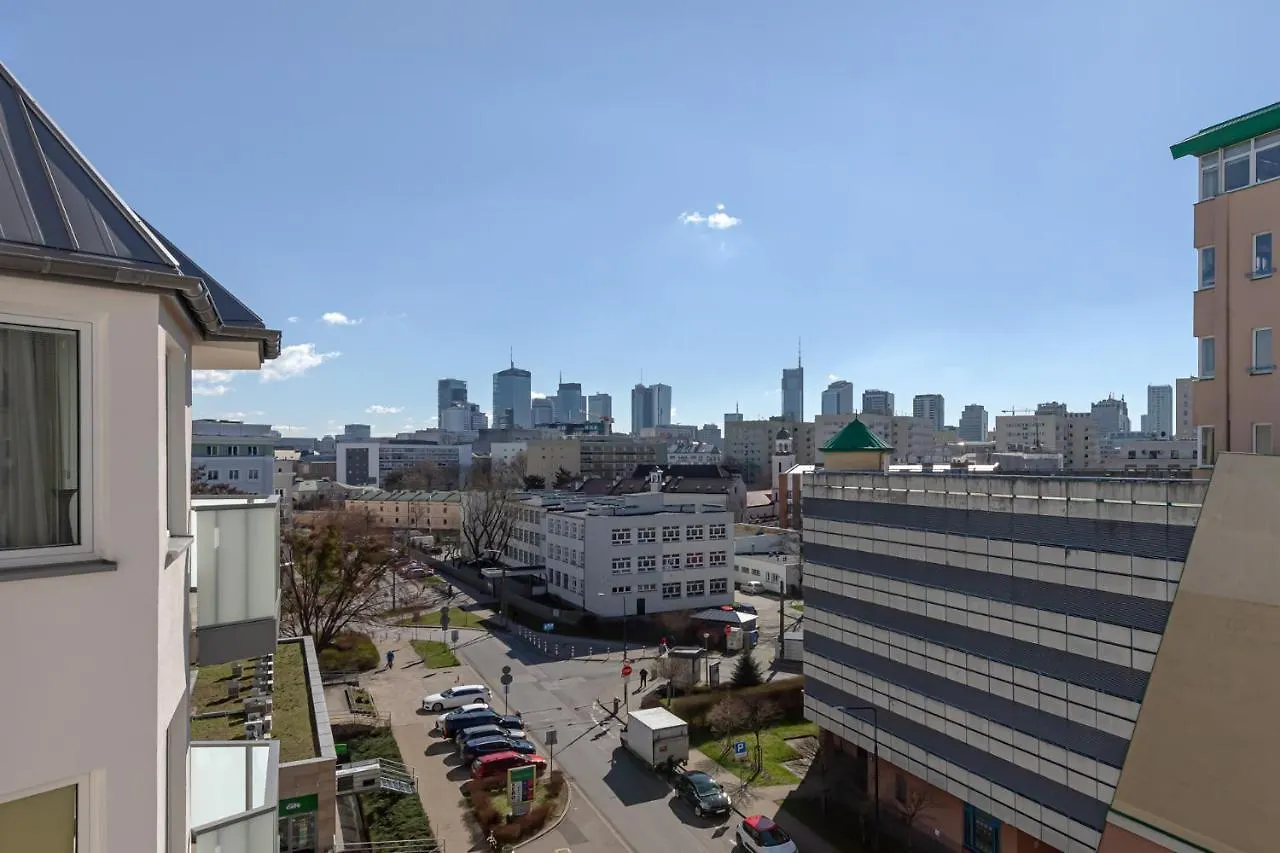 Stylowy Apartament Z Pieknym Widokiem Na Miasto ワルシャワ 0*,